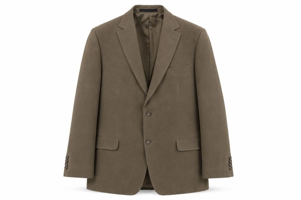 Mens UK Size 40 Marks and Spencer Regular Brown Suit Jacket