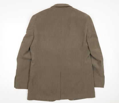 Mens UK Size 40 Marks and Spencer Regular Brown Suit Jacket