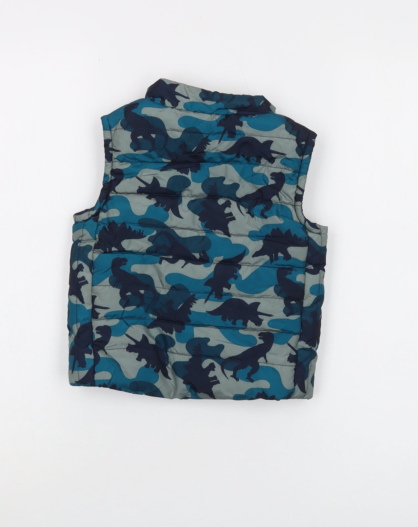Gymboree Unisex Toddler Dinosaur Puffer Jacket, 12-24 Months