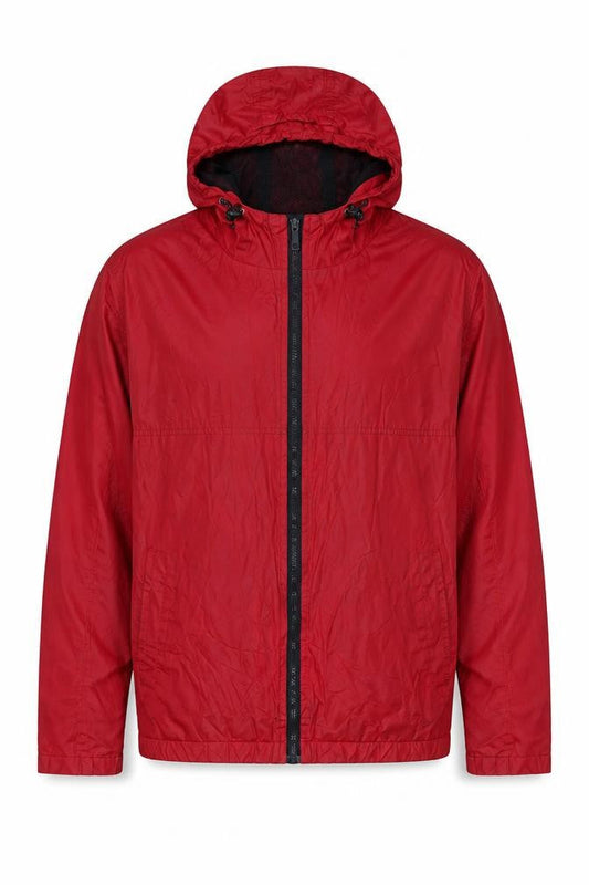 Mens UK Size L Burton Menswear London Red Windbreaker Coat