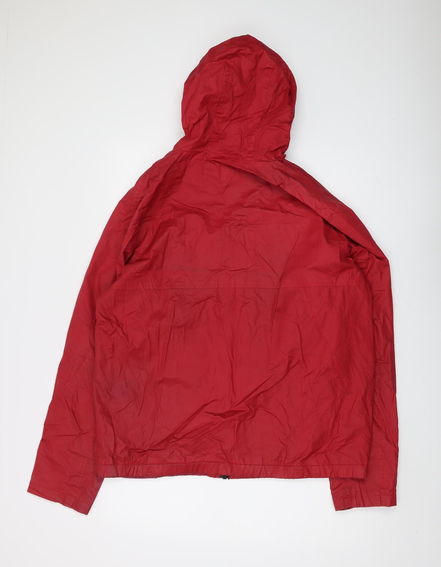 Mens UK Size L Burton Menswear London Red Windbreaker Coat