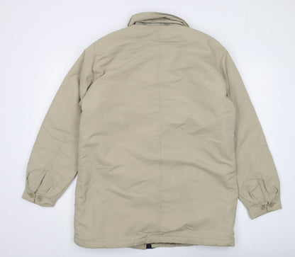 Mens UK Size L Premier Man Beige Overcoat