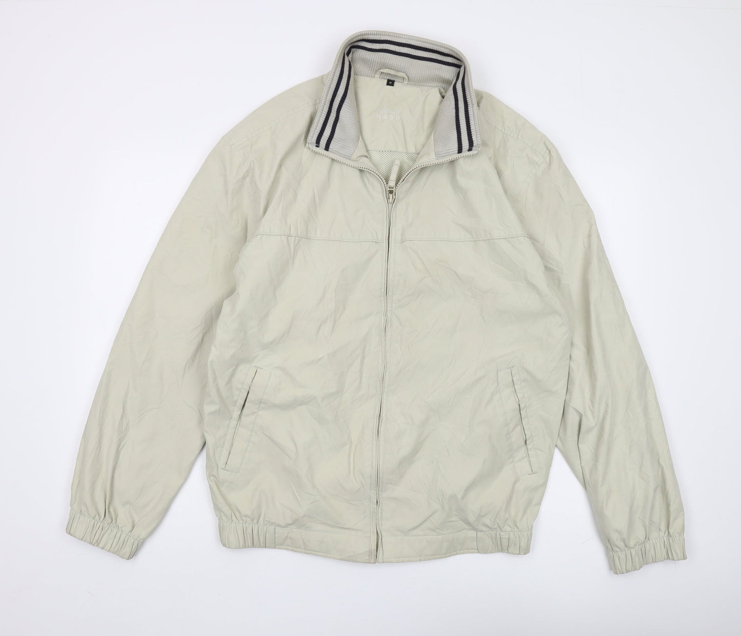Mens UK Size M Thomas Nash Beige Windbreaker Coat