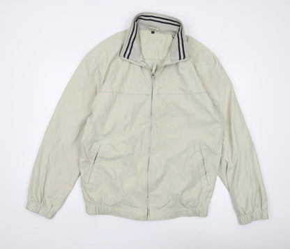 Mens UK Size M Thomas Nash Beige Windbreaker Coat