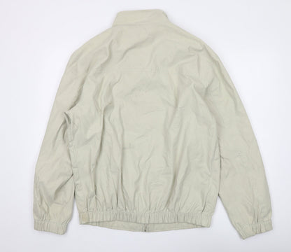 Mens UK Size M Thomas Nash Beige Windbreaker Coat