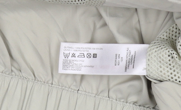 Mens UK Size M Thomas Nash Beige Windbreaker Coat