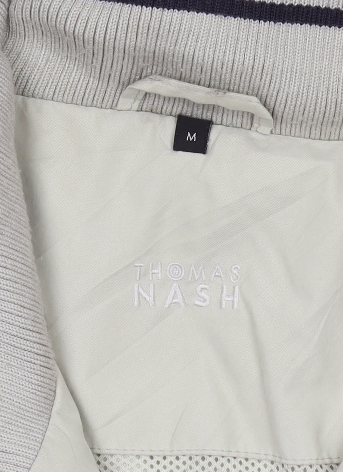 Mens UK Size M Thomas Nash Beige Windbreaker Coat