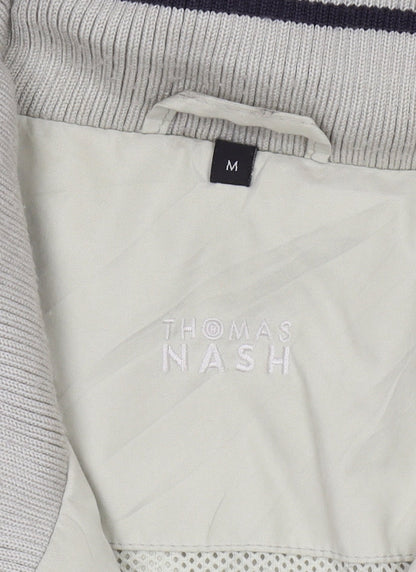 Mens UK Size M Thomas Nash Beige Windbreaker Coat