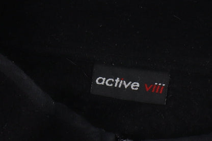 Active VIII Unisex Black Fleece Vest, Size 18/20, Lightweight
