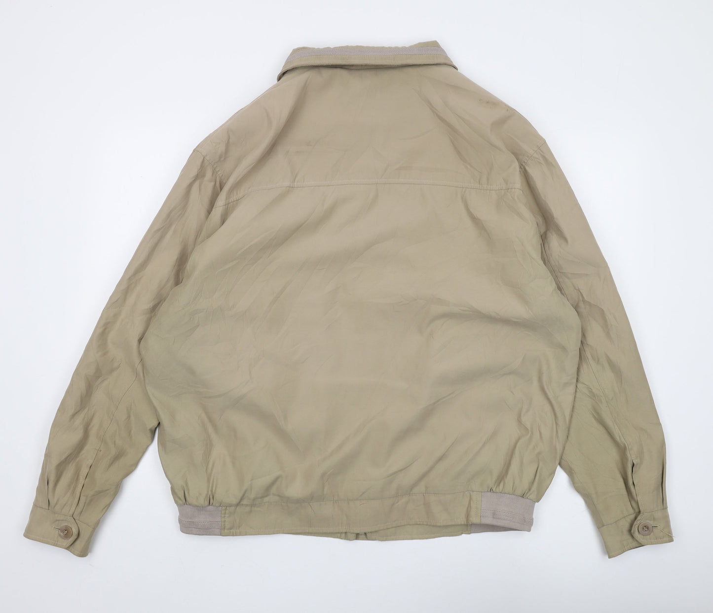 Mens UK Size XL Weatherguard Beige Windbreaker Coat