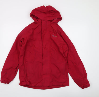 Regatta Unisex Kids Red Waterproof Jacket 13 Years