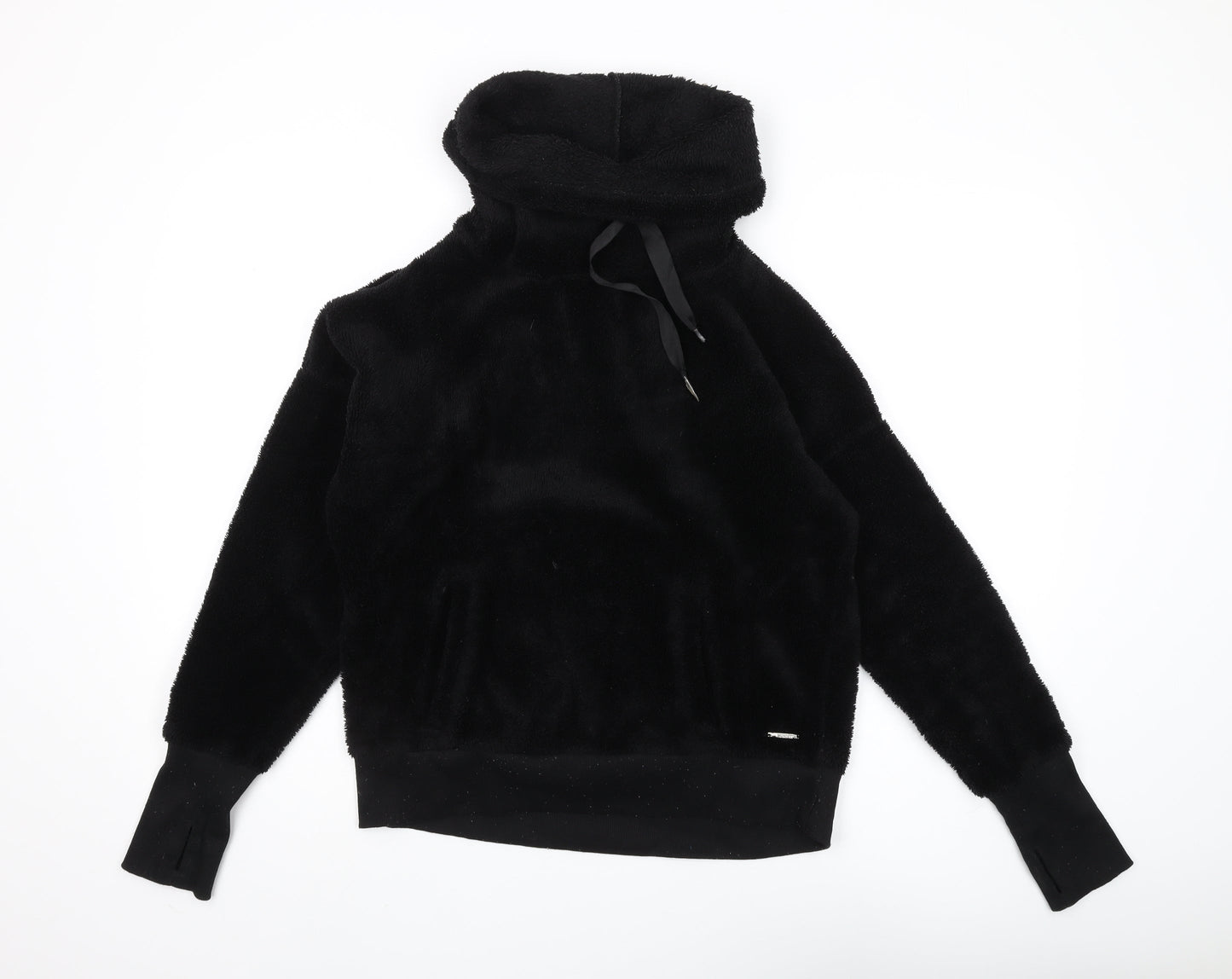 Mondetta Women's Black Hoodie, UK 10, Fleece