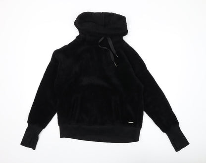 Mondetta Women's Black Hoodie, UK 10, Fleece