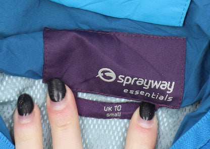 Womens UK Size 10 Sprayway Blue Parka Coat