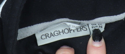 Craghoppers Unisex Black Pullover Sweatshirt, Size 10