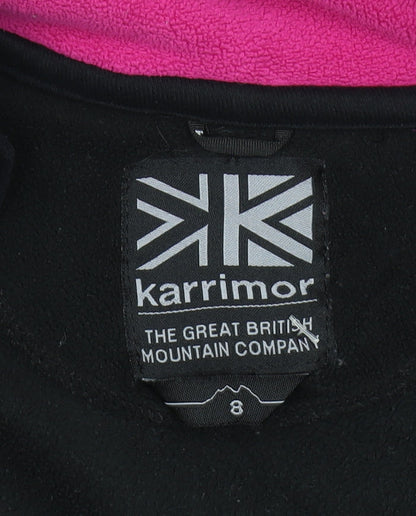 Karrimor Women's Black Full Zip Fleece Hoodie, Size 8
