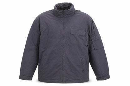 Mens UK Size L Etcetera Grey Windbreaker Coat