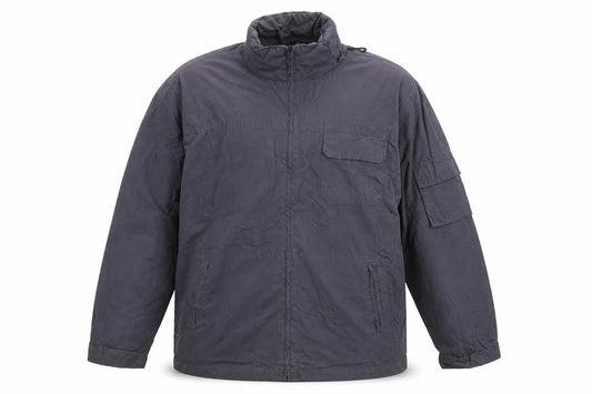 Mens UK Size L Etcetera Grey Windbreaker Coat