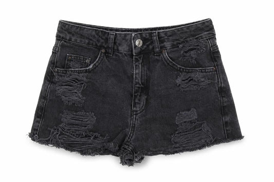 Womens UK Size 25 Topshop Regular Fit Cut-Off Shorts