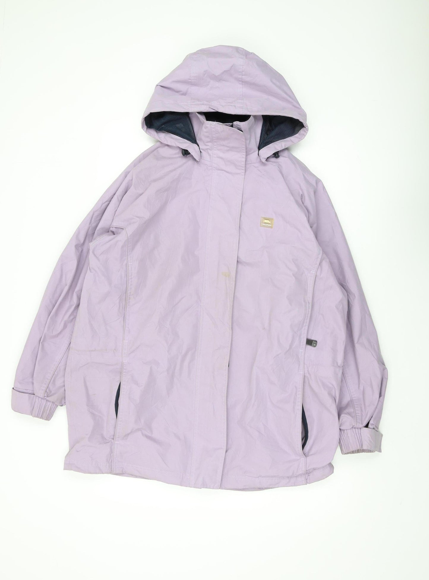 Womens UK Size L Trespass Purple Parka Coat