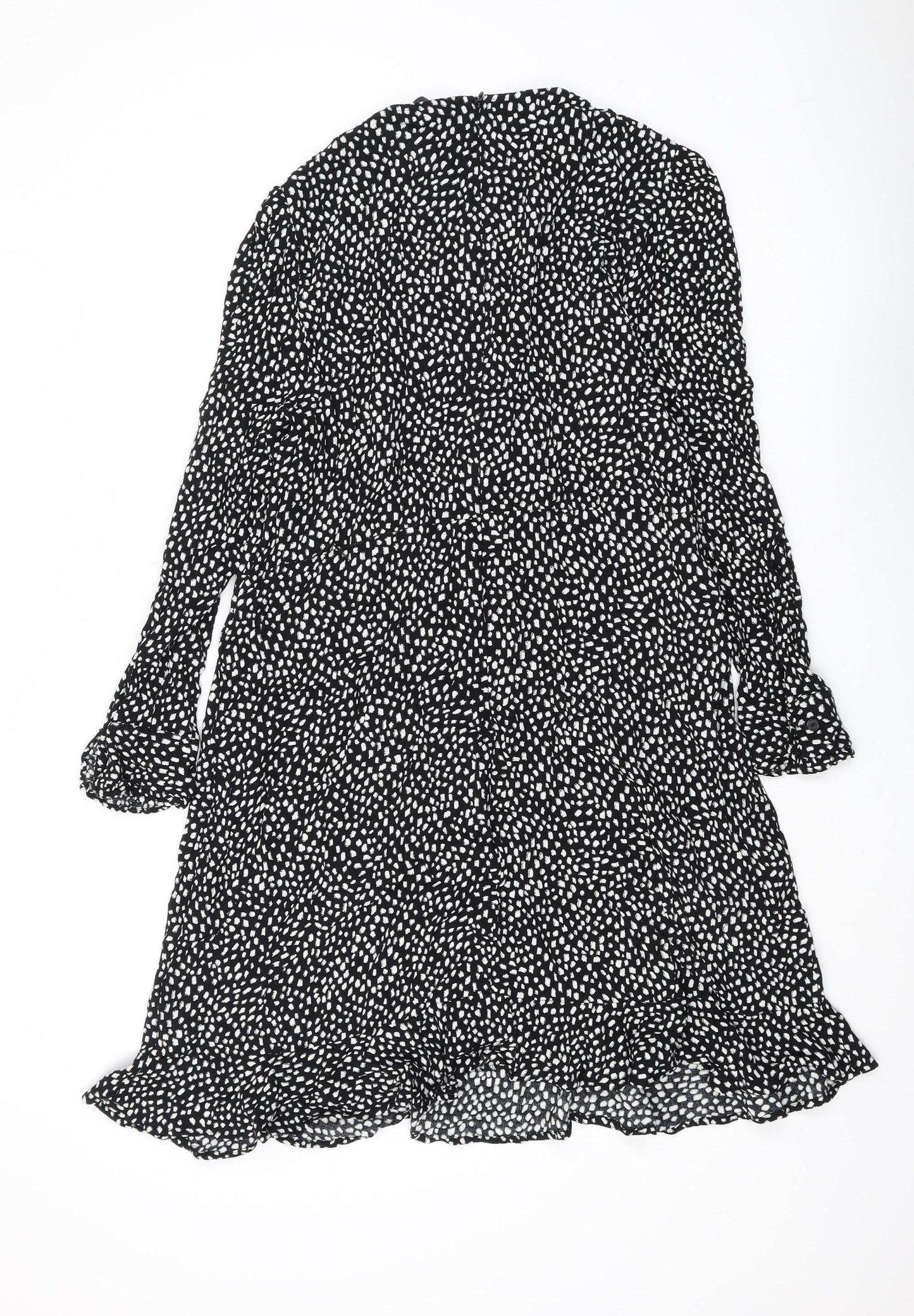 Marks and Spencer Women's Black Long Dress, Size 16