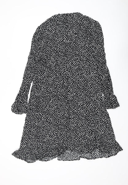 Marks and Spencer Women's Black Long Dress, Size 16