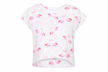 Womens UK Size S Apricot White Basic T-Shirt
