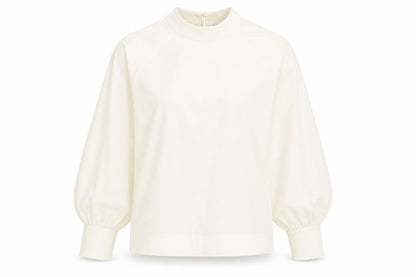 Womens UK Size 8 French Connection Ivory Basic Blouse