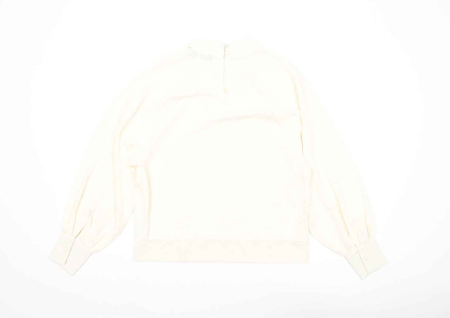 French Connection Women's Ivory Blouse - Size 8