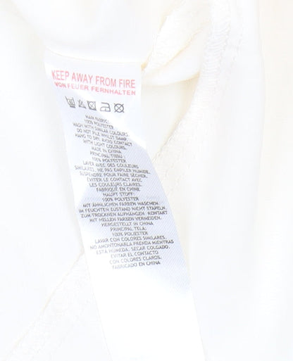French Connection Women's Ivory Blouse - Size 8