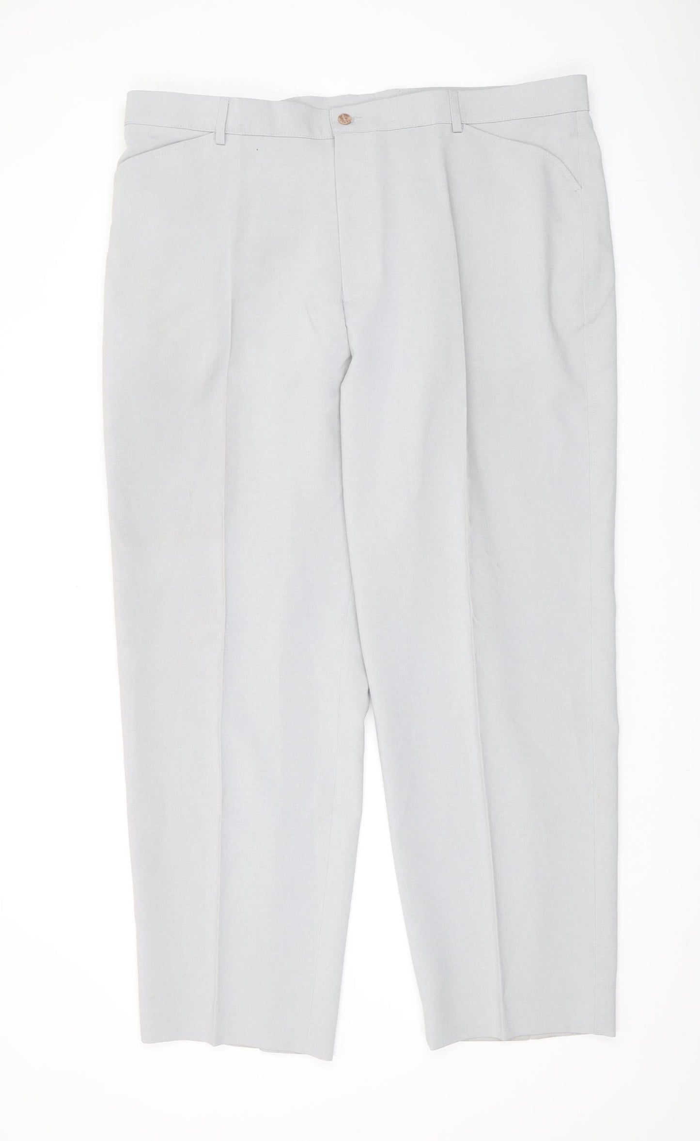Farah Men's Grey Dress Pants - Size 44, Formal Trousers