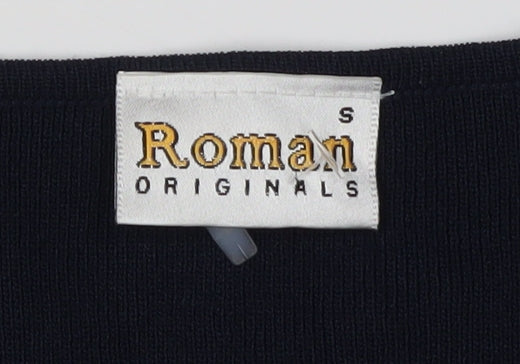 Womens UK Size S Roman Originals Multicoloured Pullover Jumper