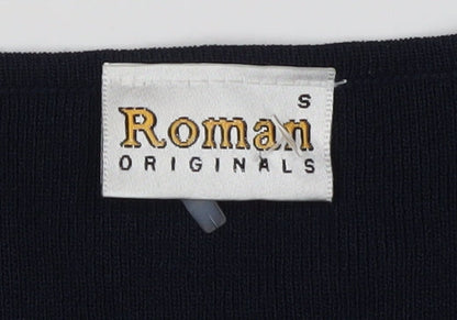Womens UK Size S Roman Originals Multicoloured Pullover Jumper