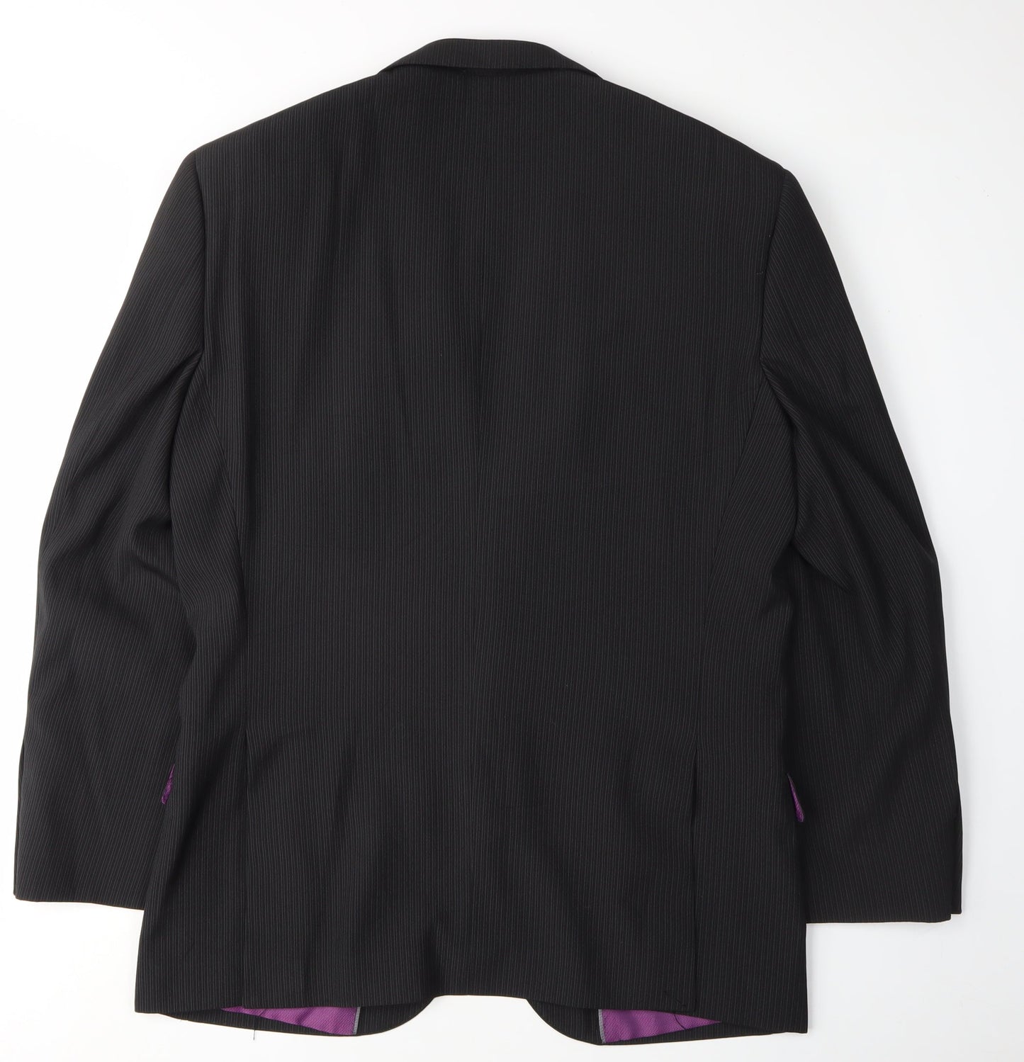 Mens UK Size 38 Jacamo Regular Black Suit Jacket