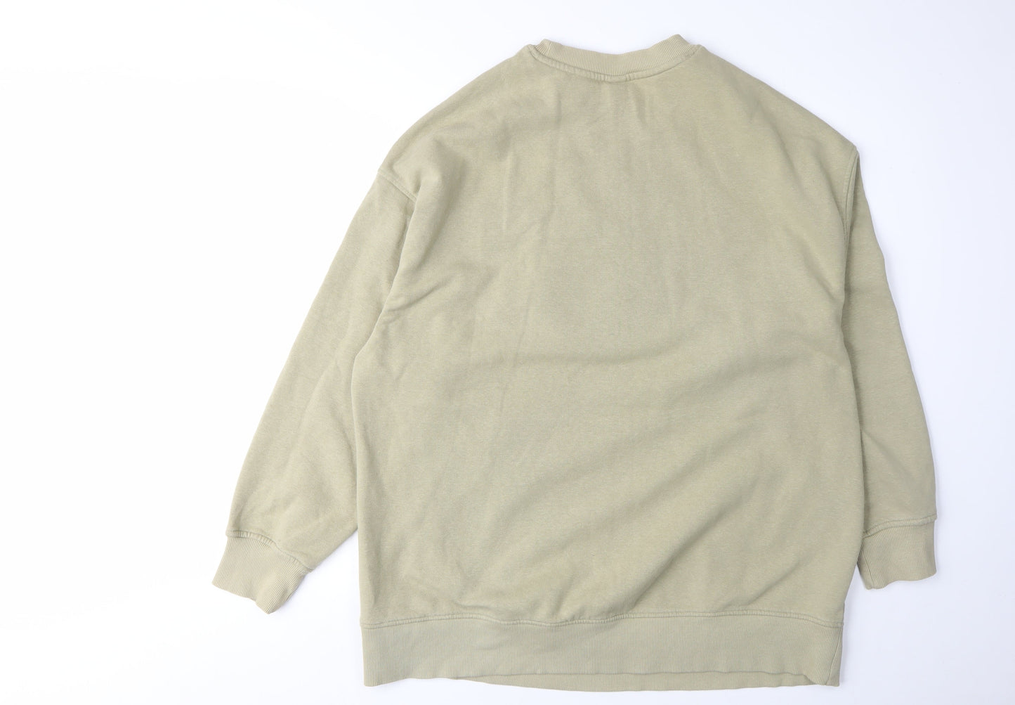 Unisex Adults UK Size XS H&M Beige Pullover Sweatshirt