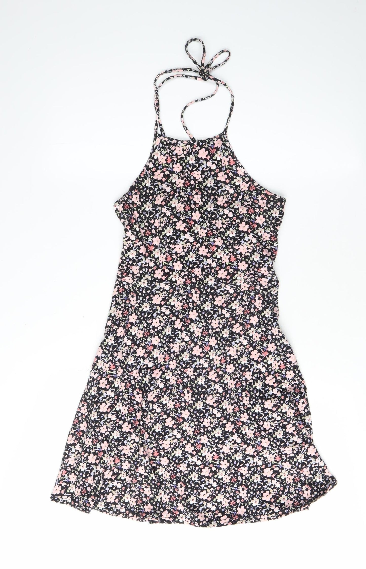 New Look Women's Multicoloured Floral A-Line Dress