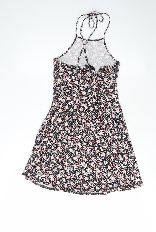 New Look Women's Multicoloured Floral A-Line Dress