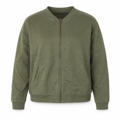 Womens UK Size 16 ASOS Green Full Zip Sweatshirt