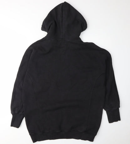 Next Unisex Black M Pullover Hoodie with Hooded Design