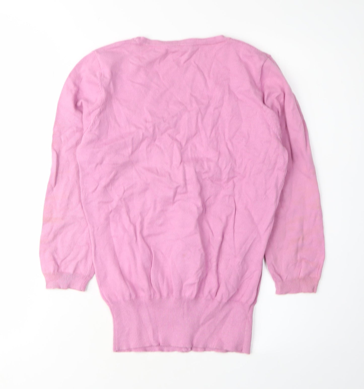 Womens UK Size 10 NEXT Pink Cardigan Jumper
