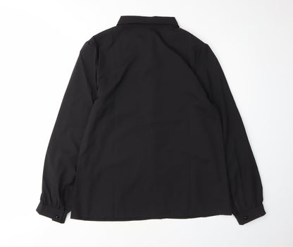 Womens UK Size M Zanzea Black  Blouse