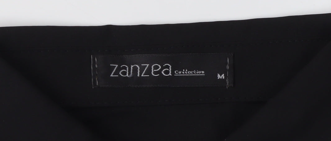 Womens UK Size M Zanzea Black  Blouse