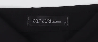 Womens UK Size M Zanzea Black  Blouse