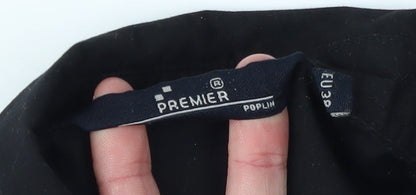 Premier Women's Black Button-Up Shirt Size 10
