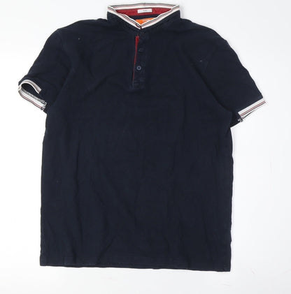 Jules Men's Black Slim Fit Polo, Size L, Short Sleeve