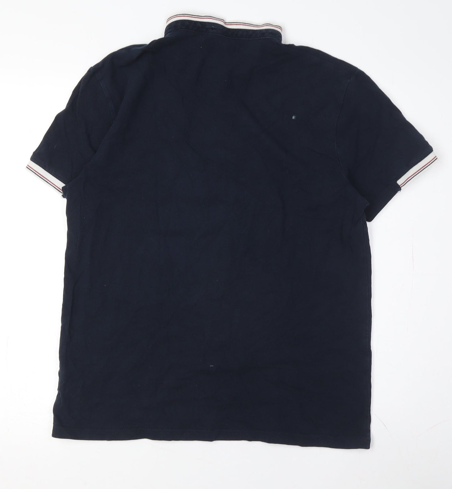 Jules Men's Black Slim Fit Polo, Size L, Short Sleeve