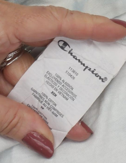 Champion Unisex Blue XS Jersey T-Shirt