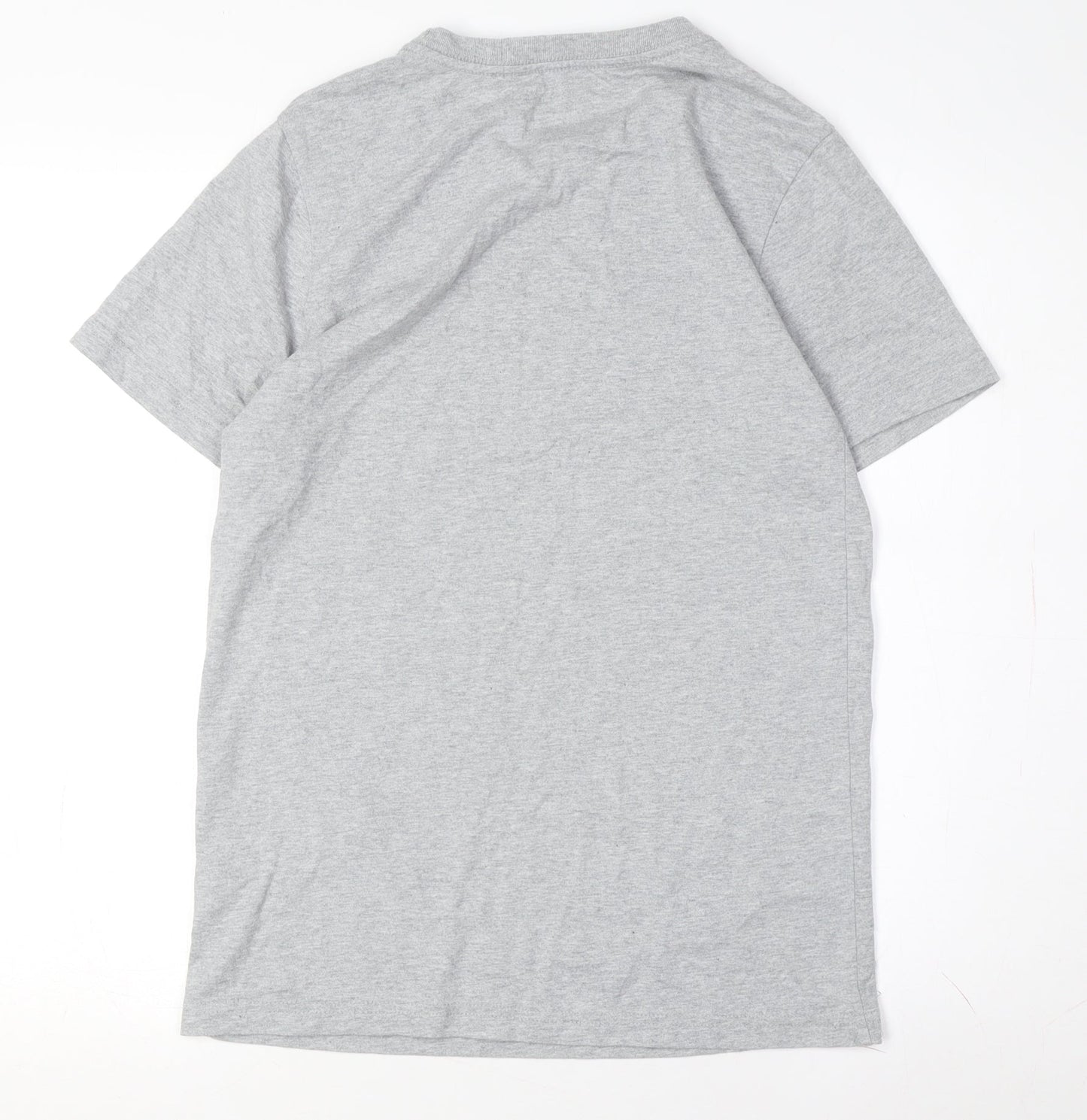 IZOD Men's Grey Graphic Print Slim Fit T-Shirt S