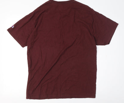 Mens UK Size M Champion Red  T-Shirt