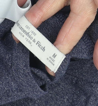 Abercrombie & Fitch Unisex Blue Tank, Medium